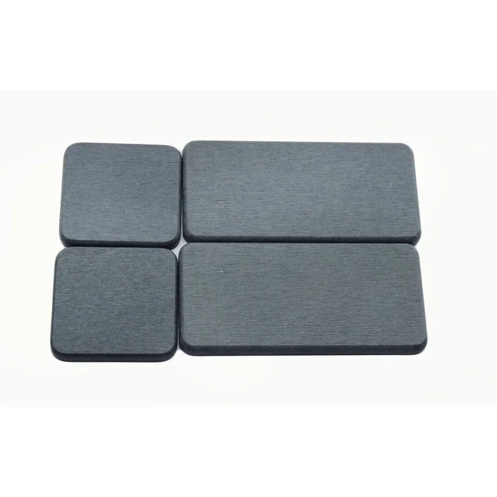 NiuYichee 4pc Dark Gray Diatomite Water Absorbent Sink Caddy Tray Coaster‎ Set